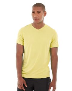 Atomic Endurance Running Tee (V-neck)-S-Yellow