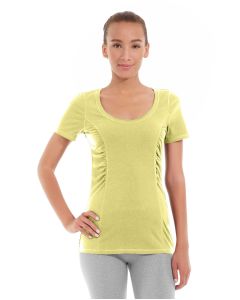 Juliana Short-Sleeve Tee-S-Yellow