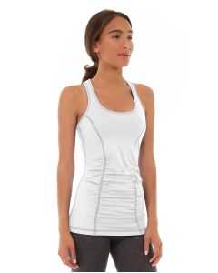 Leah Yoga Top-S-White